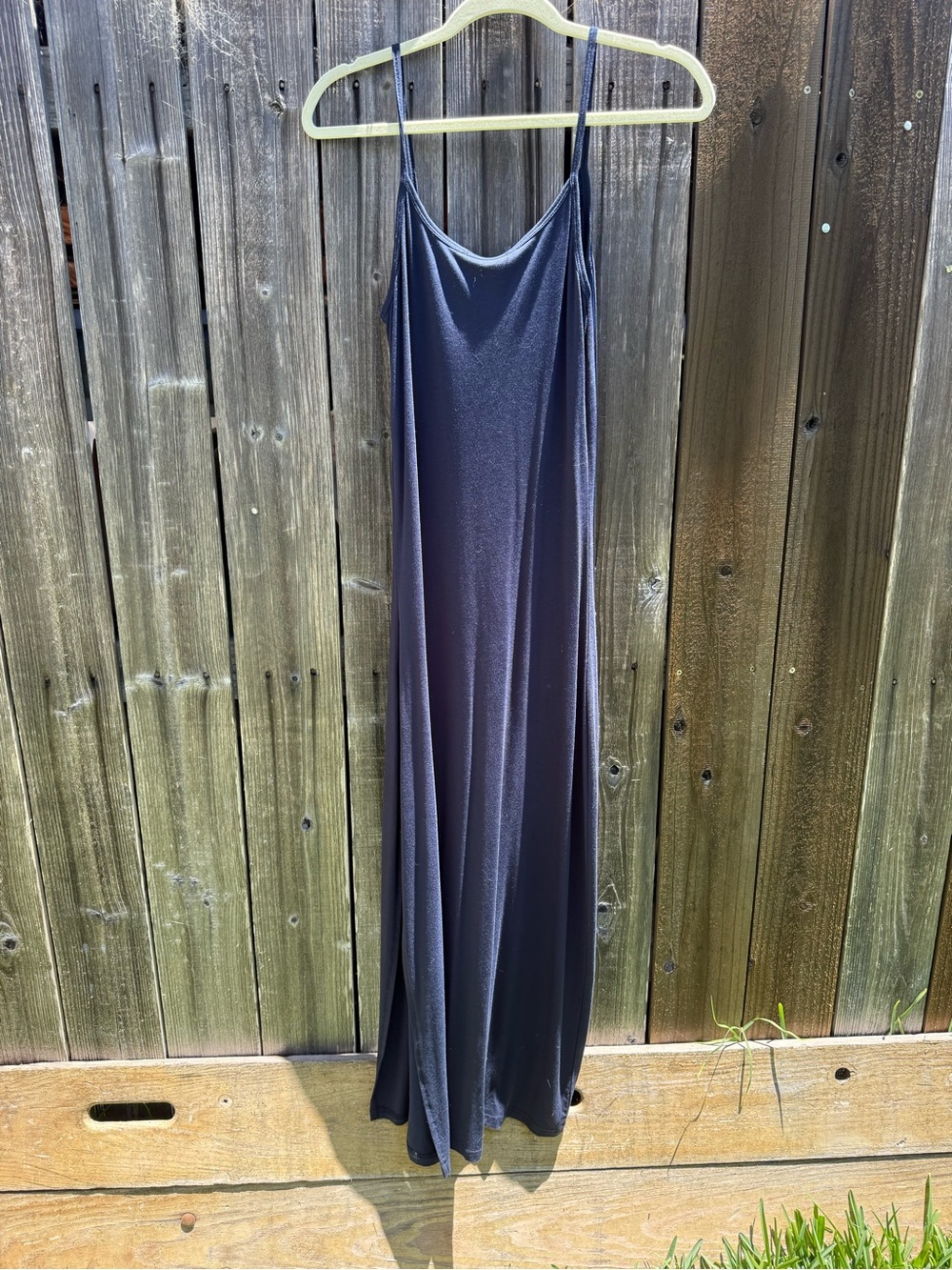 NWT Brandy Melville Navy Slim Slip Maxi Dress - Picture 7 of 7
